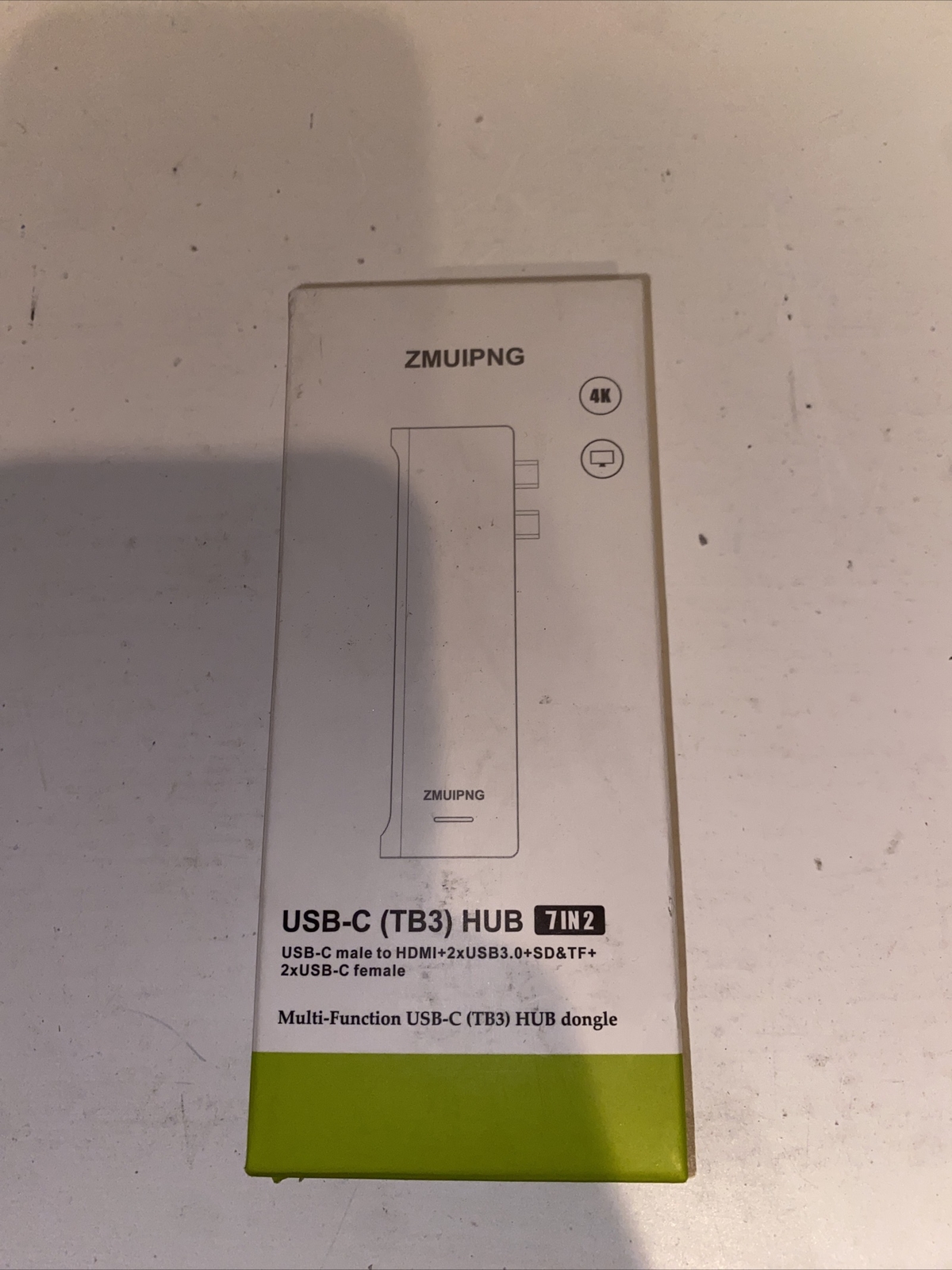 ZMUIPNG Multi-Function USB-C (TB3) HUB 7-in-2 Dongle For Macs