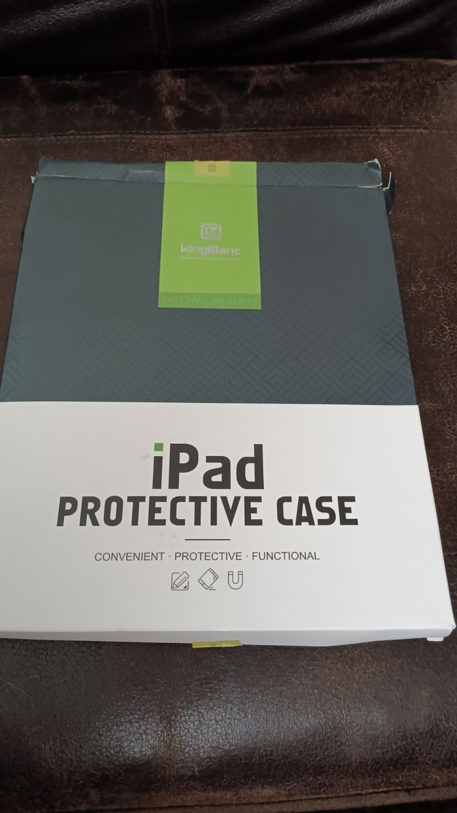 KingBlanc Case for iPad Pro 13-inch 2024 M4, Includes Pencil Holder, PU Leather