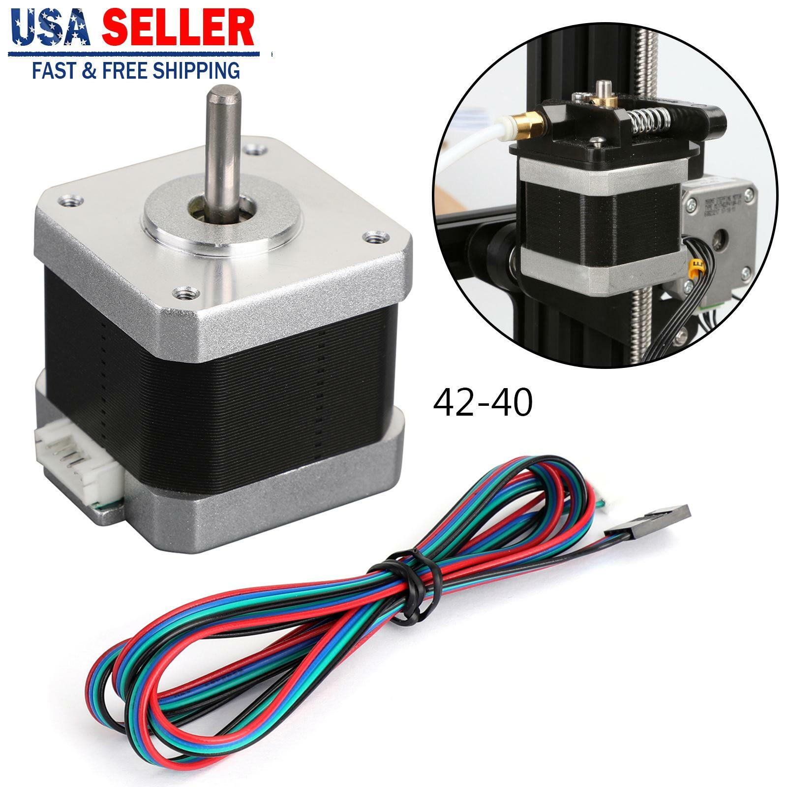 3D Printer 42-40 1.0A X/Y/E-axis Stepper Motor For 3D Creality Ender 3 Pro UE