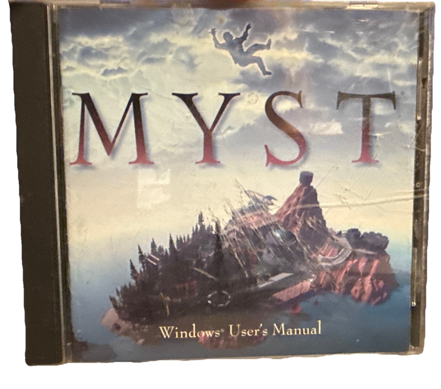 Myst Windows 3.1 95 PC CD ROM Game w User Manual.