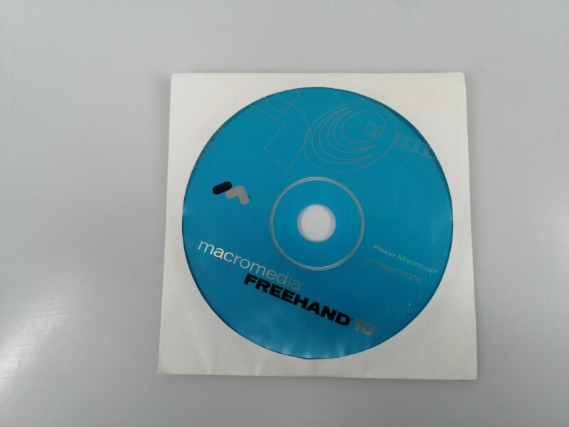 Macromedia Freehand 10 DVD for Adobe Power Macintosh MAC with Serial Number