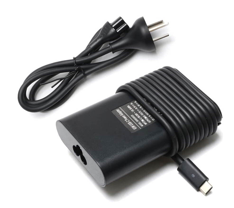 65W Power Adapter Charger for Dell Latitude 7200 7210 7285 7390 2-in-1 USB-C 