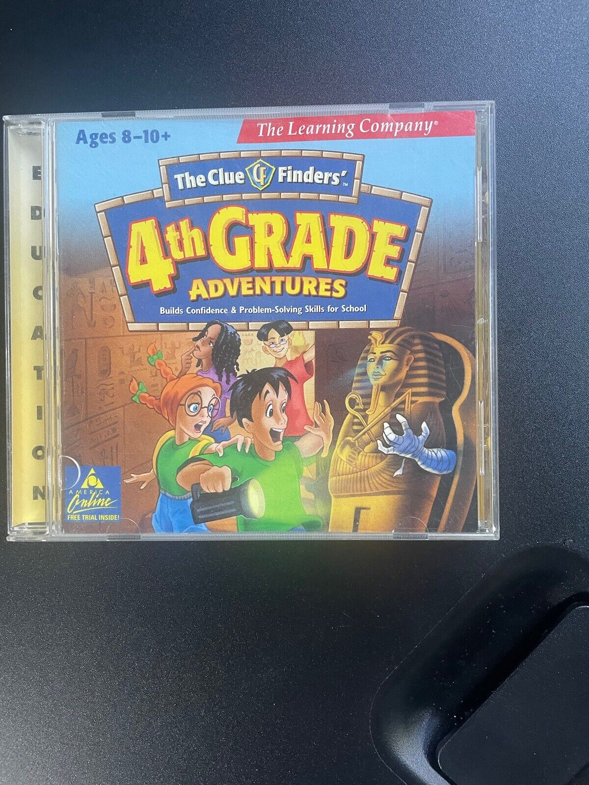 Clue Finders 4th Grade Adventures: Puzzle of the Pyramids for WIN & MAC. CD