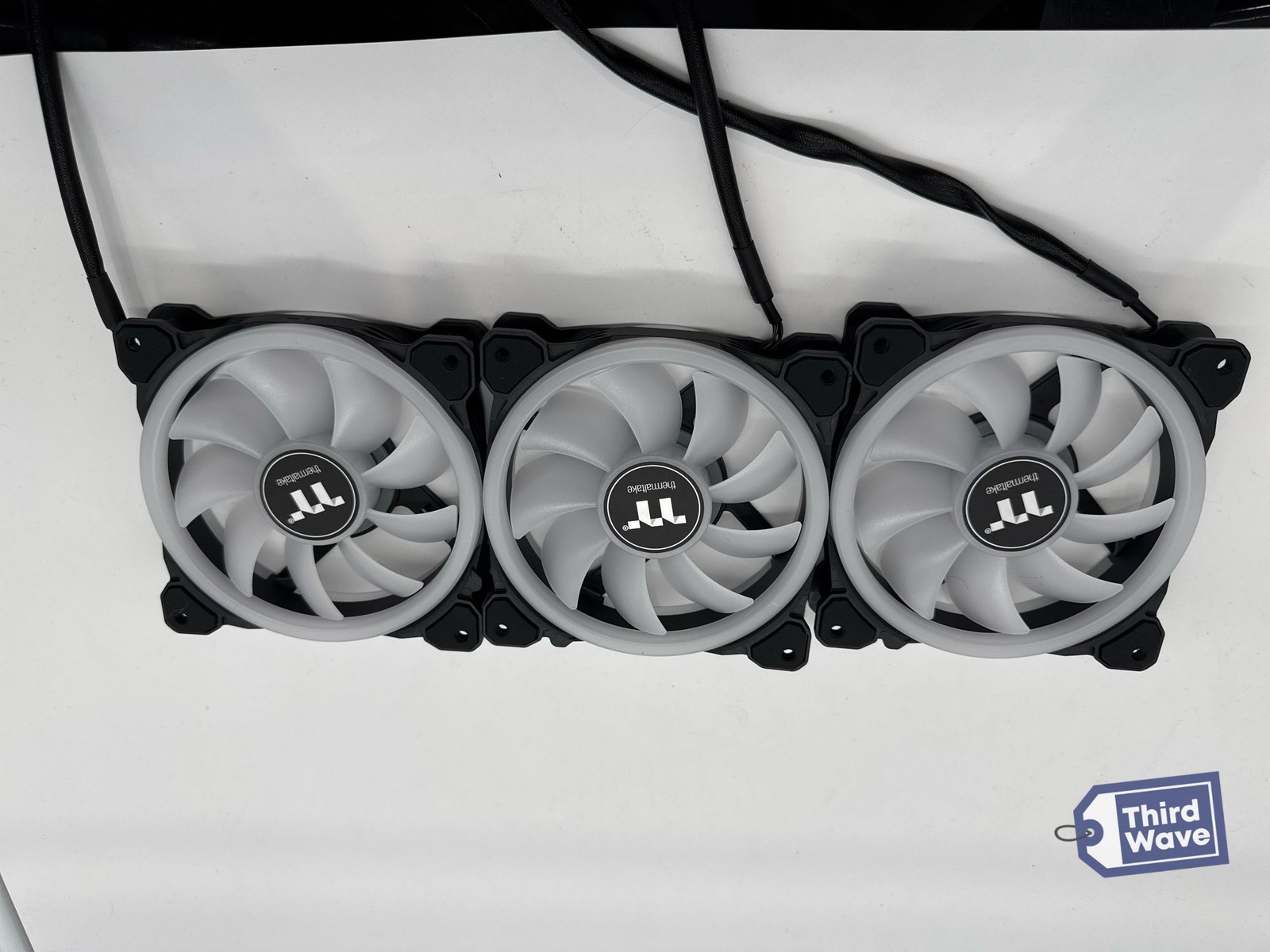 Thermaltake SWAFAN 12 RGB Radiator Fan TT Premium 120mm 3 Pack CL-F137