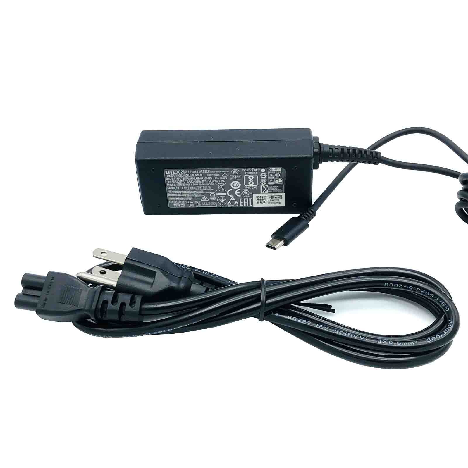Genuine Liteon 20V 2.25A 45W PA-1450-78 AC Adapter USB-C Power Supply OEM