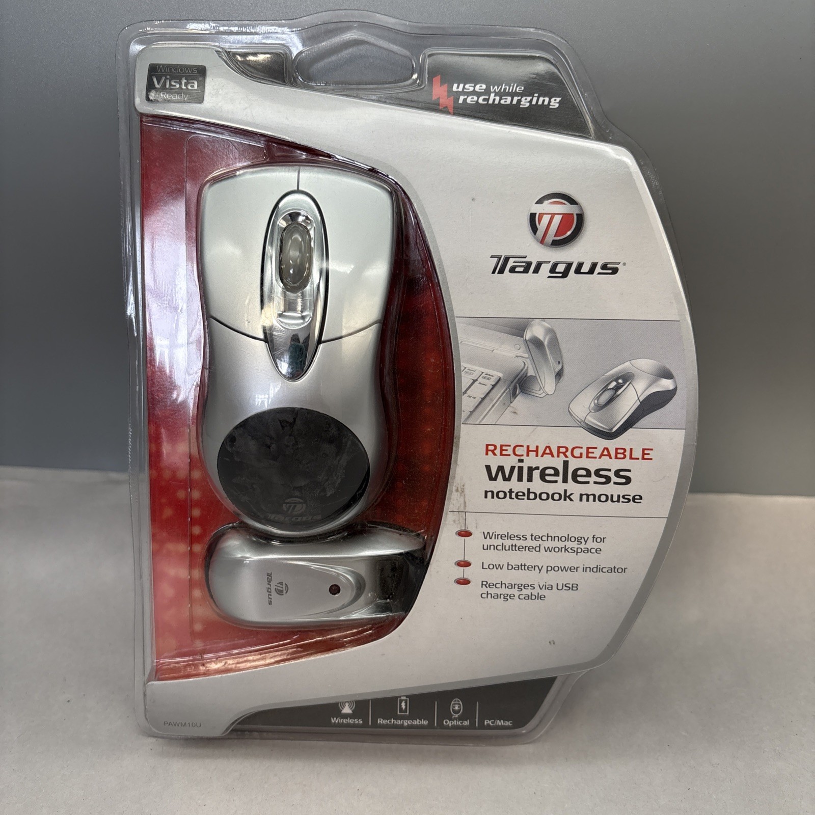 Vintage NEW Targus Wireless Notebook Mouse SEALED
