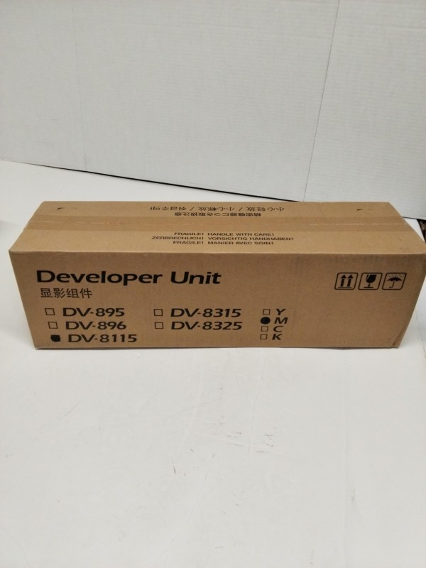 Kyocera 302P393040 Developer Unit DV-8115, Magenta for Kyocera ECOSYS M8124cidn