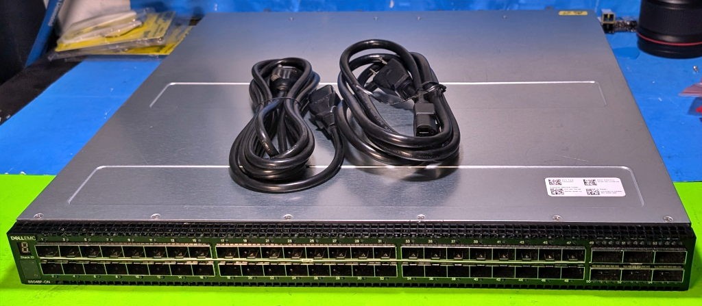 S5048F-ON DELL EMC 48-Port 25G SFP & 6-Port 100G Network Switch OS9
