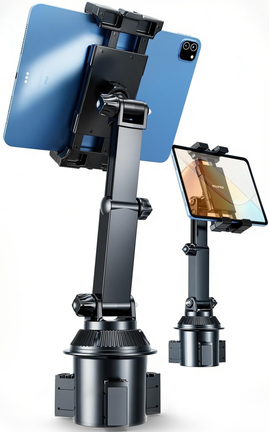 Car Cup Holder Tablet Mount for Truck & SUV, Heavy Duty iPad Holder for Car w...
