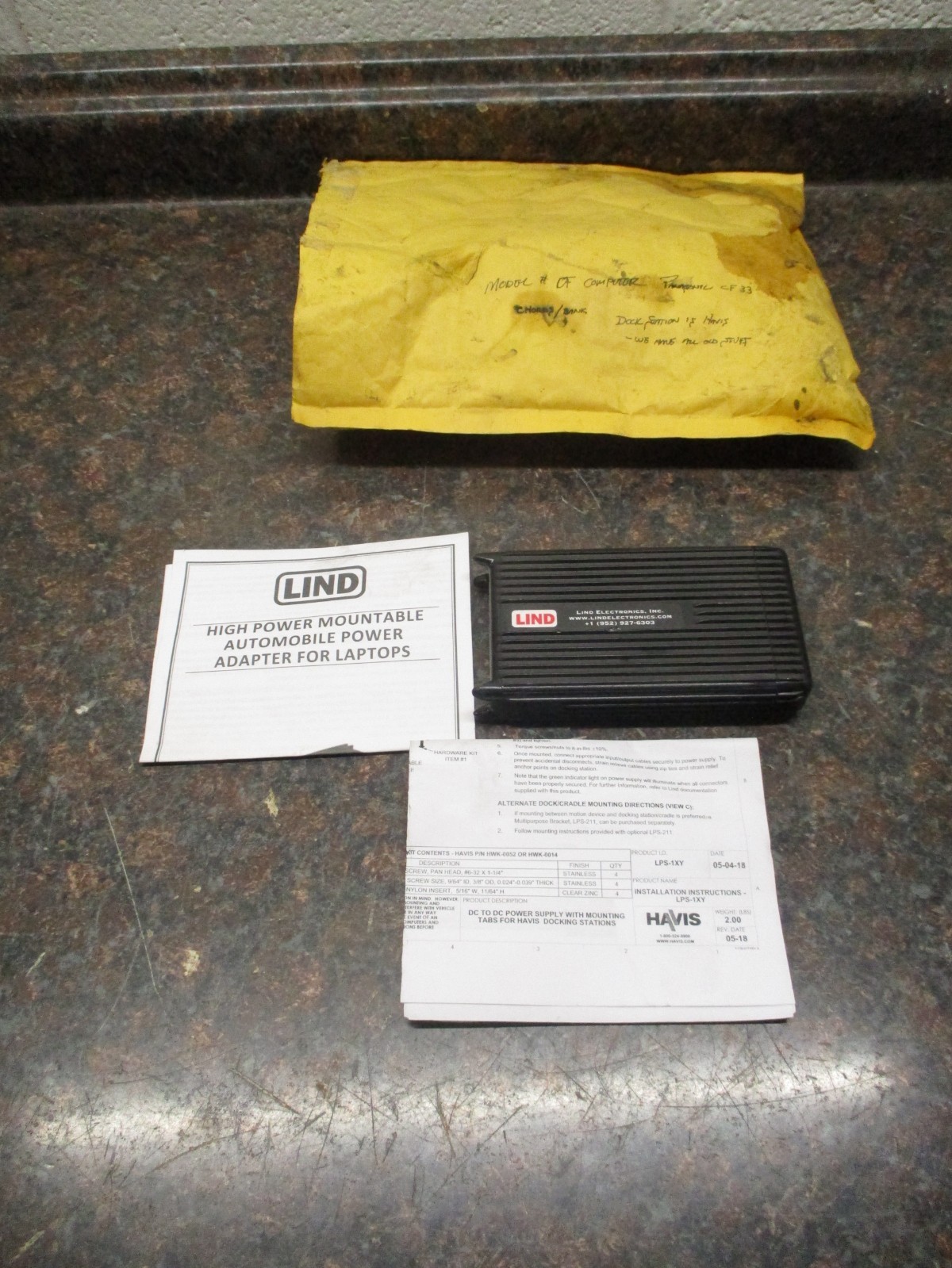 LIND ELECTRONICS DE2045-2523 DC/DC DELL D Series 
