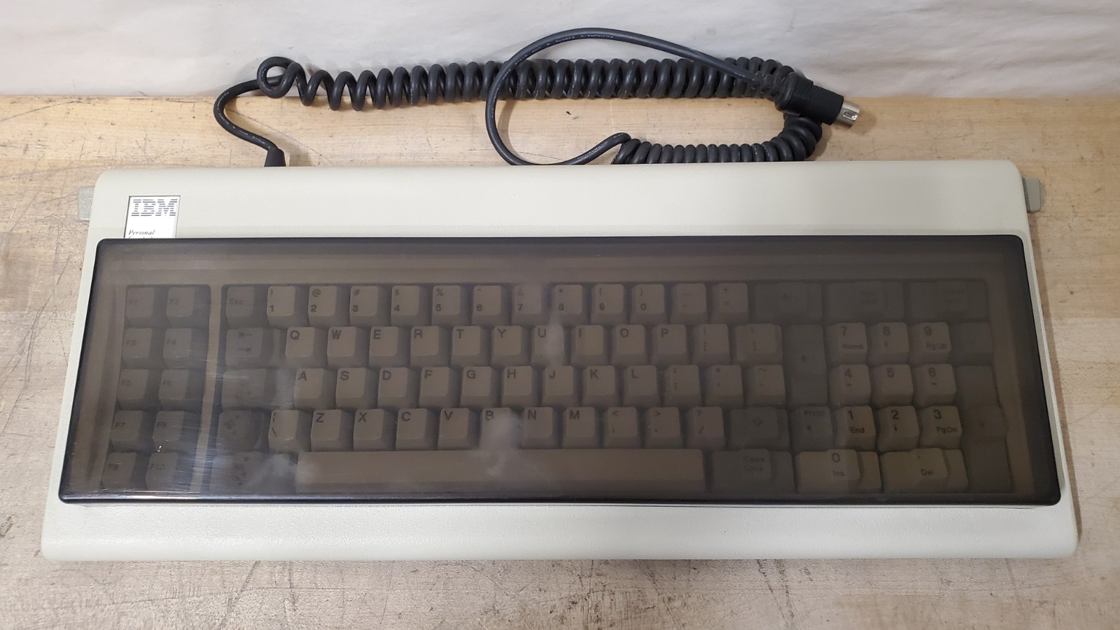 Vintage Retro IBM Model F XT PC 1801449 Keyboard 5Pin Mechanical Clicky w/ Cover