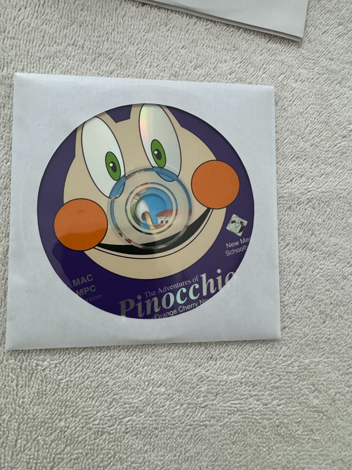 The Adventures of Pinocchio - New Media Schoolhouse 1992 MAC/MPC