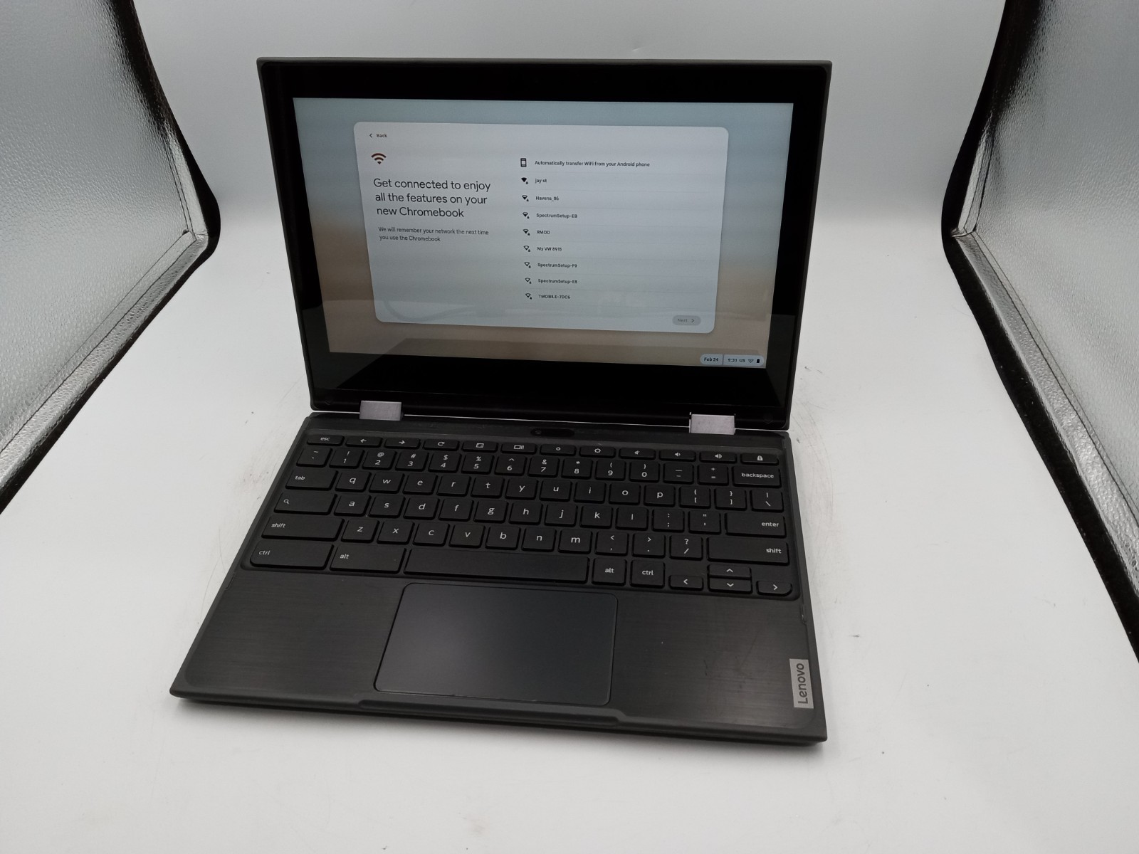 Lenovo Chromebook 500e 2nd Gen 11" 2in1 Tablet Intel Celeron 4GB RAM 32GB eMMC
