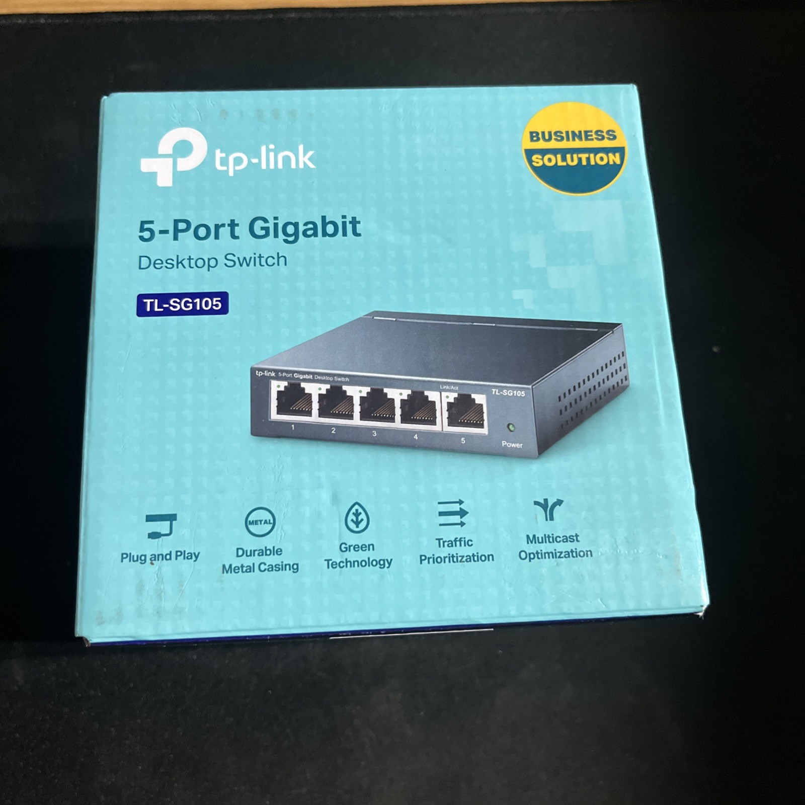 TP-Link TL-SG105E 5-Port Gigabit Easy Smart Switch - NEW