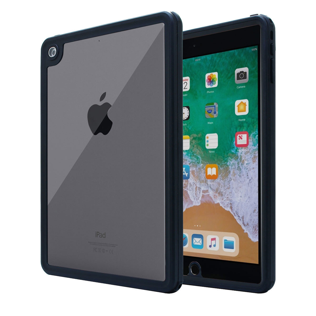Waterproof Case for iPad 6th/5th Generation 9.7 inch Shockproof Heavy Duty Cover