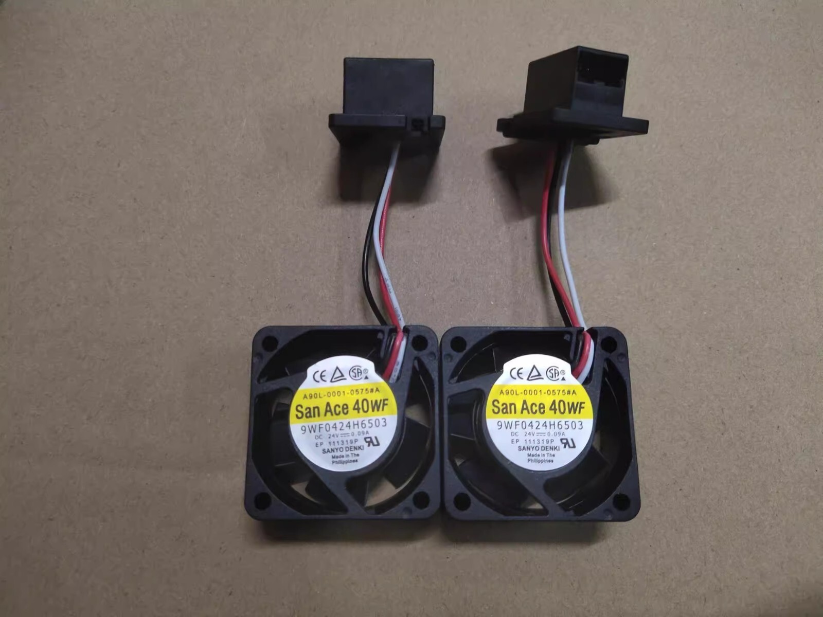 1PCS Sanyo SanAce40WF 9WF0424H6503 DC24V 0.09A 3-Pin Cooling Fan
