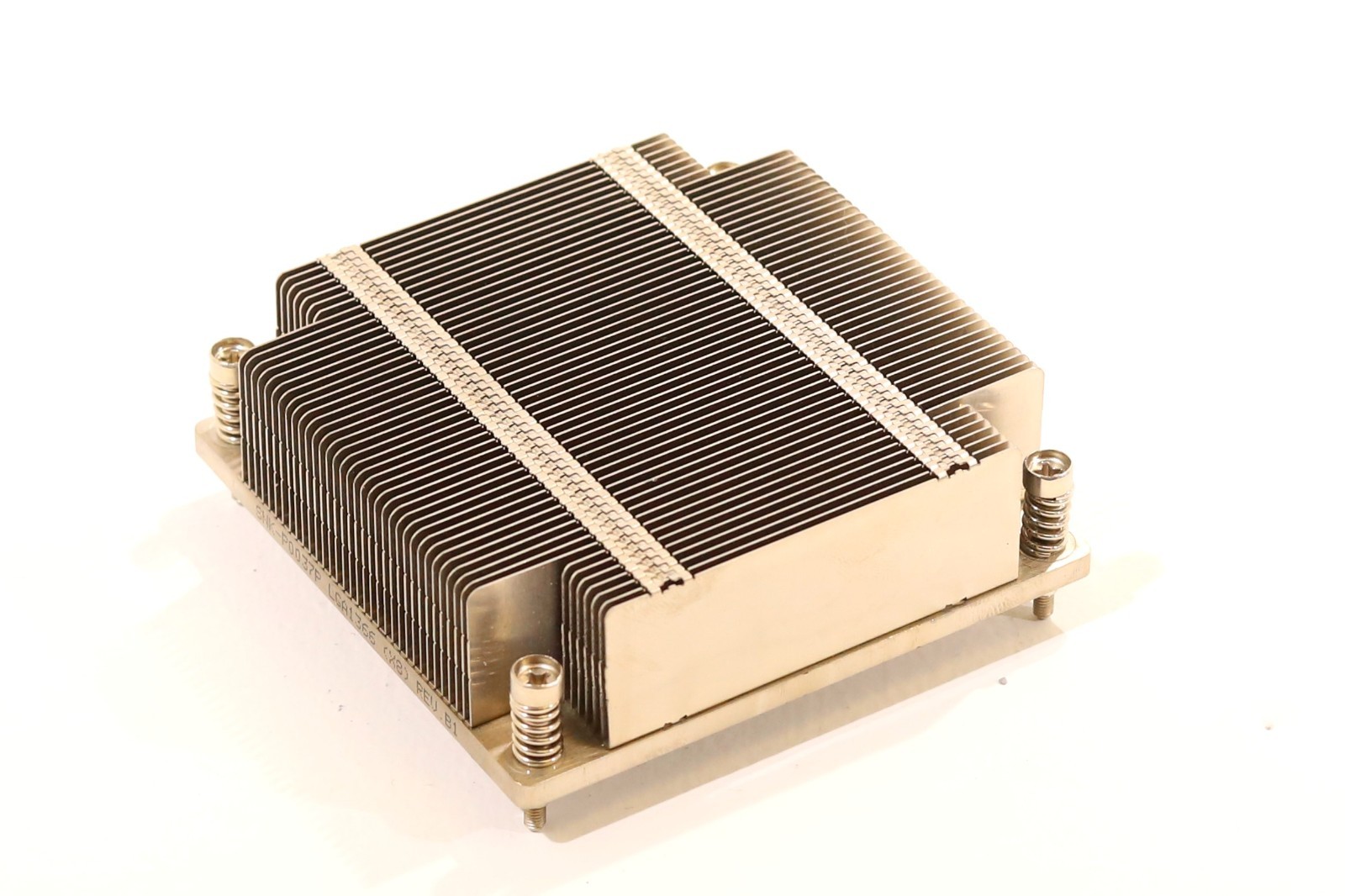 SuperMicro 1U LGA 1366 Passive CPU Cooling Heatsink P/N: SNK-P0037P Tested