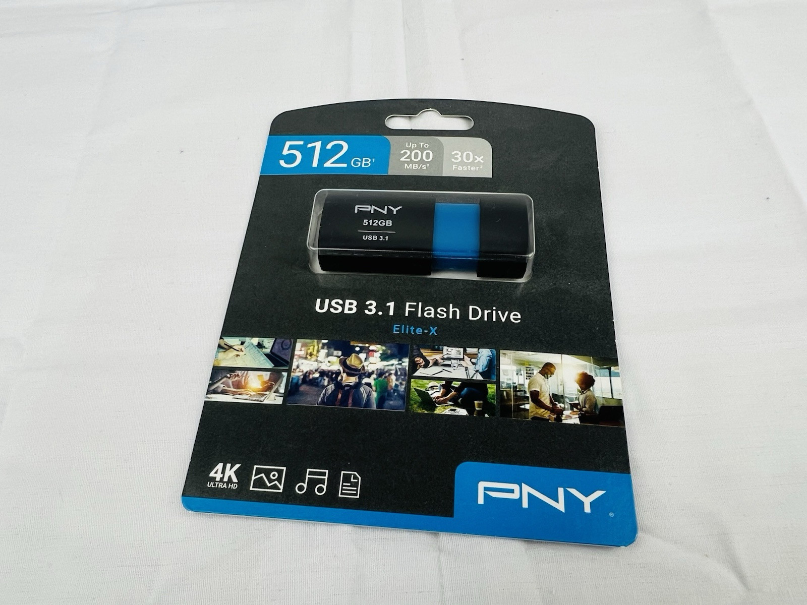 Brand new PNY 512GB Elite-X USB 3.1 Flash Drive
