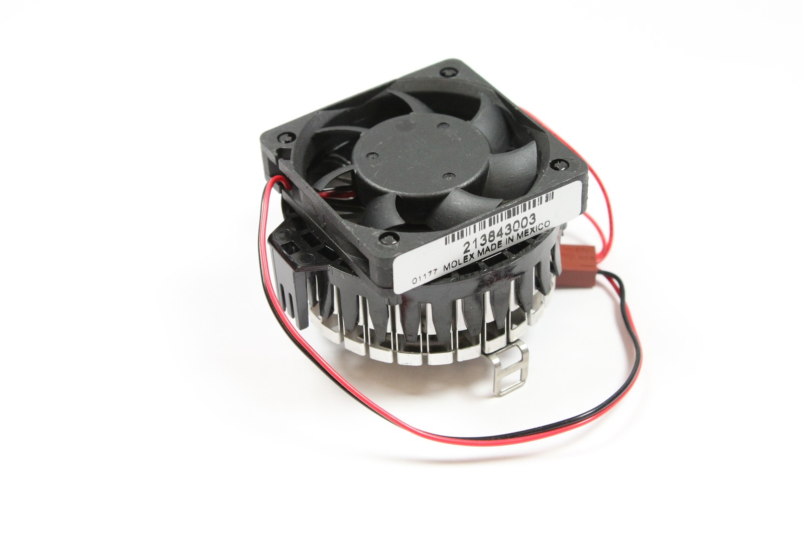Genuine HP Compaq Deskpro 3-Pin Connector CPU Cooling Heatsink w/ Fan 213843-003