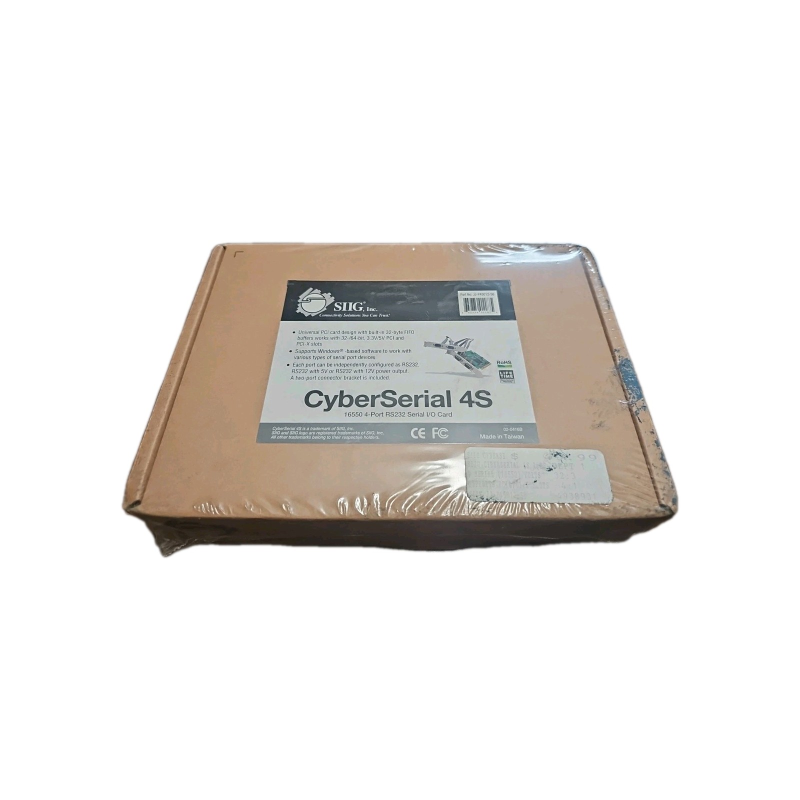 Siig JJ-p45012-S6 Cyberserial 4S FACTORY SEALED
