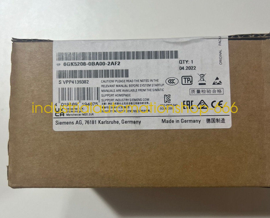 1PC NEW 6GK5208-0BA00-2AF2 Siemens switch Via DHL or FedEX