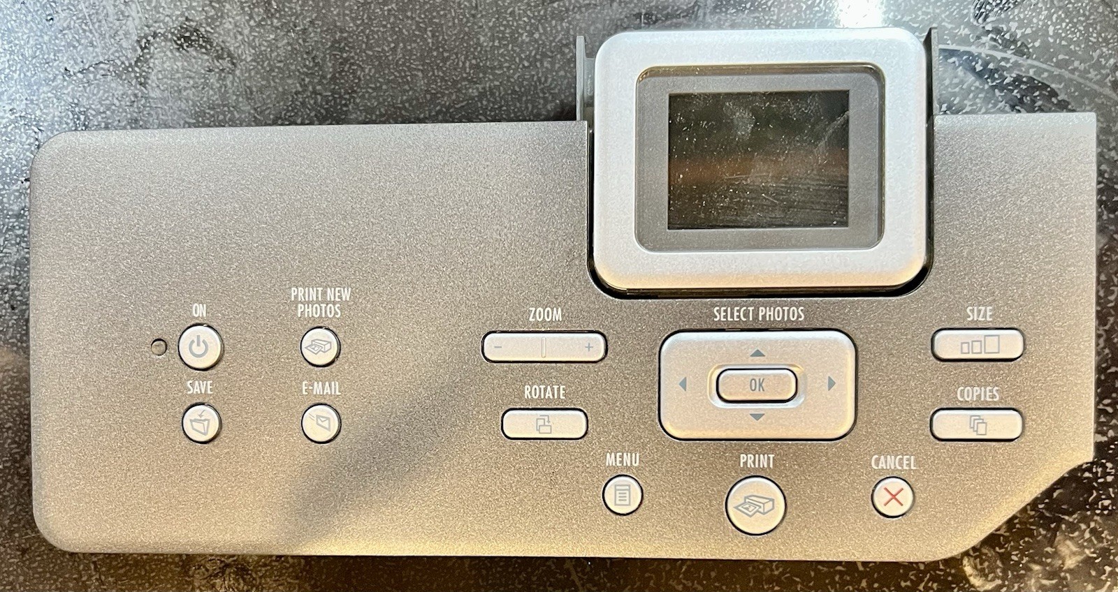 HP Photosmart 7760 Inkjet Printer Conrtol Panel Control Panel Q3015-60003