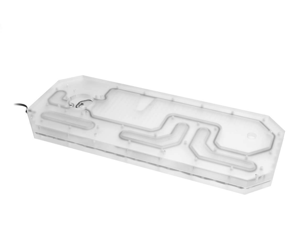 Bykski Distro Plate For Bykski Poison MOD - PMMA w/ 5v Addressable RGB (RBW) ...