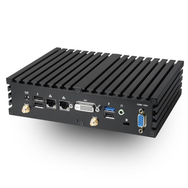 Jetway HBJC375F532Z-2930-B Intel Celeron N2930 Dual LAN Industrial Fanless PC