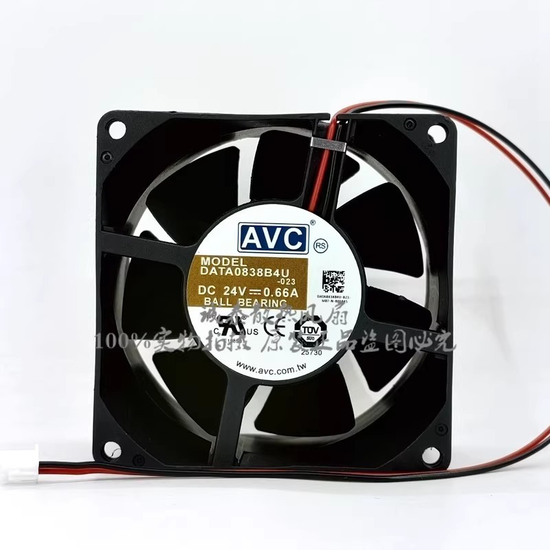 1PCS Original AVC DATA0838B4U-023 DC24V 0.66A 8cm Inverter Cooling Fan
