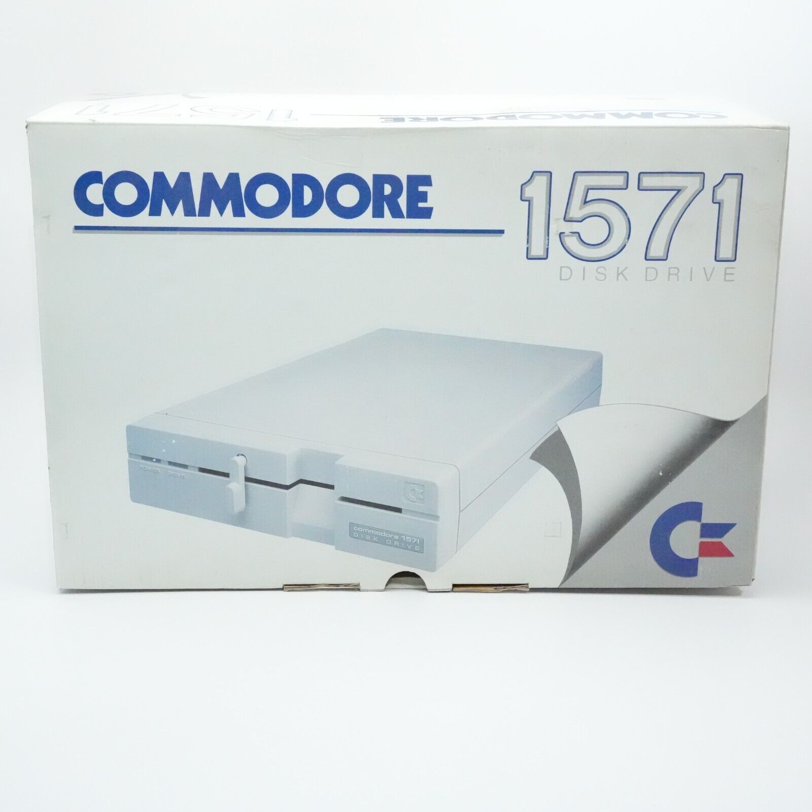EMPTY BOX ONLY Commodore 1571 Disk Drive Floppy Diskettes EMPTY BOX