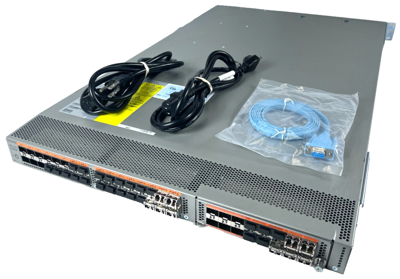 Cisco Nexus N5K-C5548UP 32-Port & N55-M16UP 16-Port SFP+ 10 GbE Switch 2x 750W