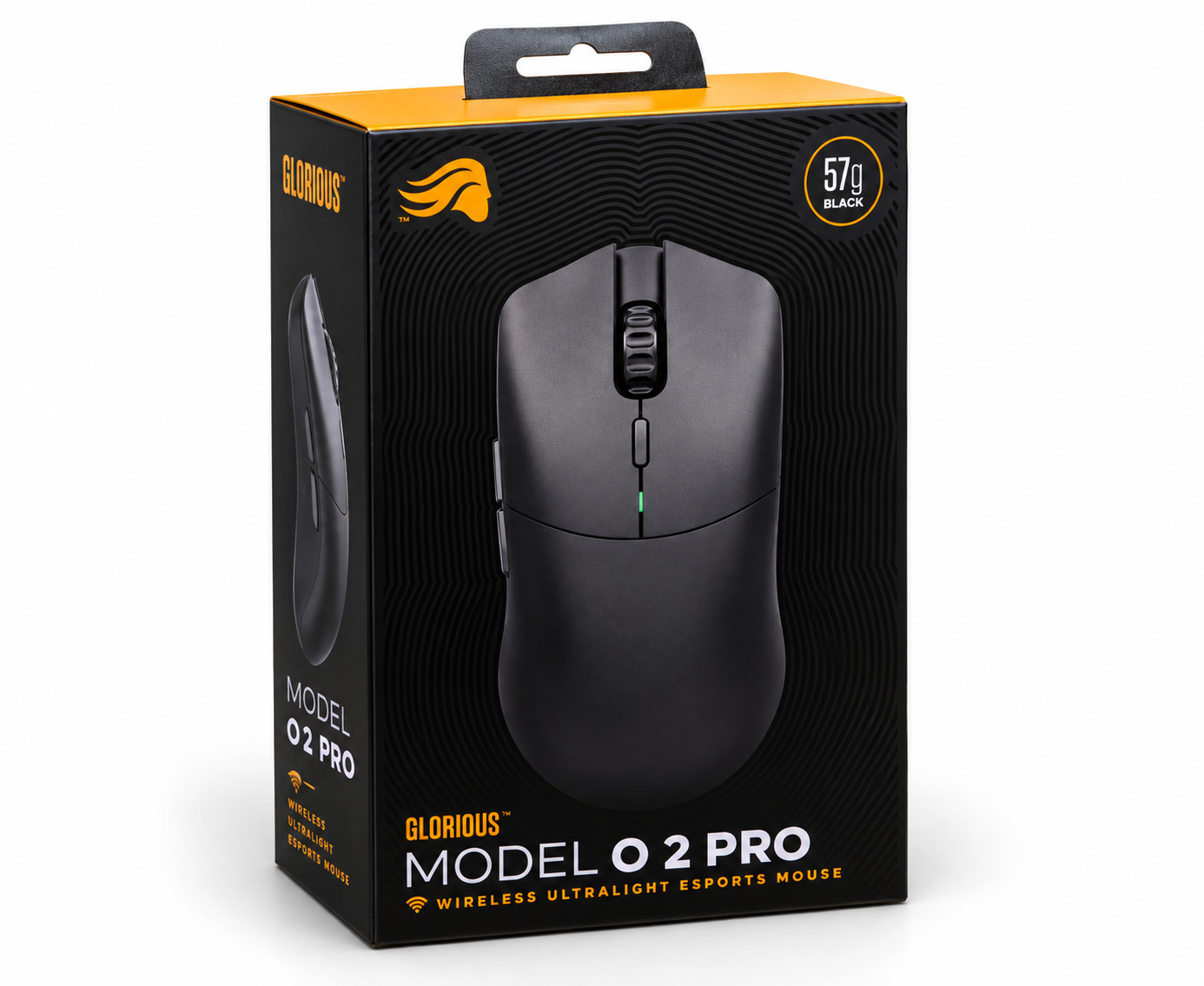 GLORIOUS Gaming Model O 2 PRO Wireless Mouse 2.4GHz 1ms 57g Ultralight 26K DPI 