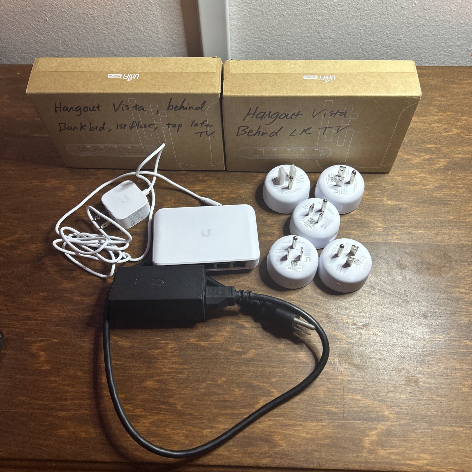 2 Sealed Ubiquiti UniFi Switch Flex Mini USW-Flex-Mini w/ Power Cords 1 Oped