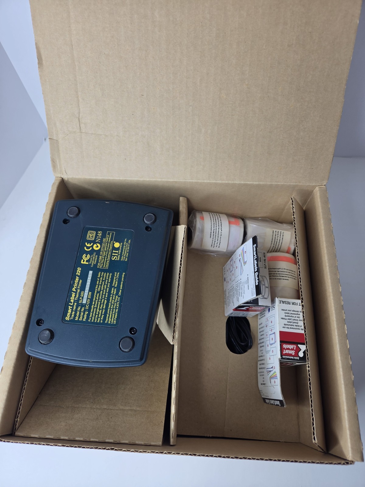 Seiko Instruments SLP-220 Smart Label Thermal Printer 220 - New Open Box