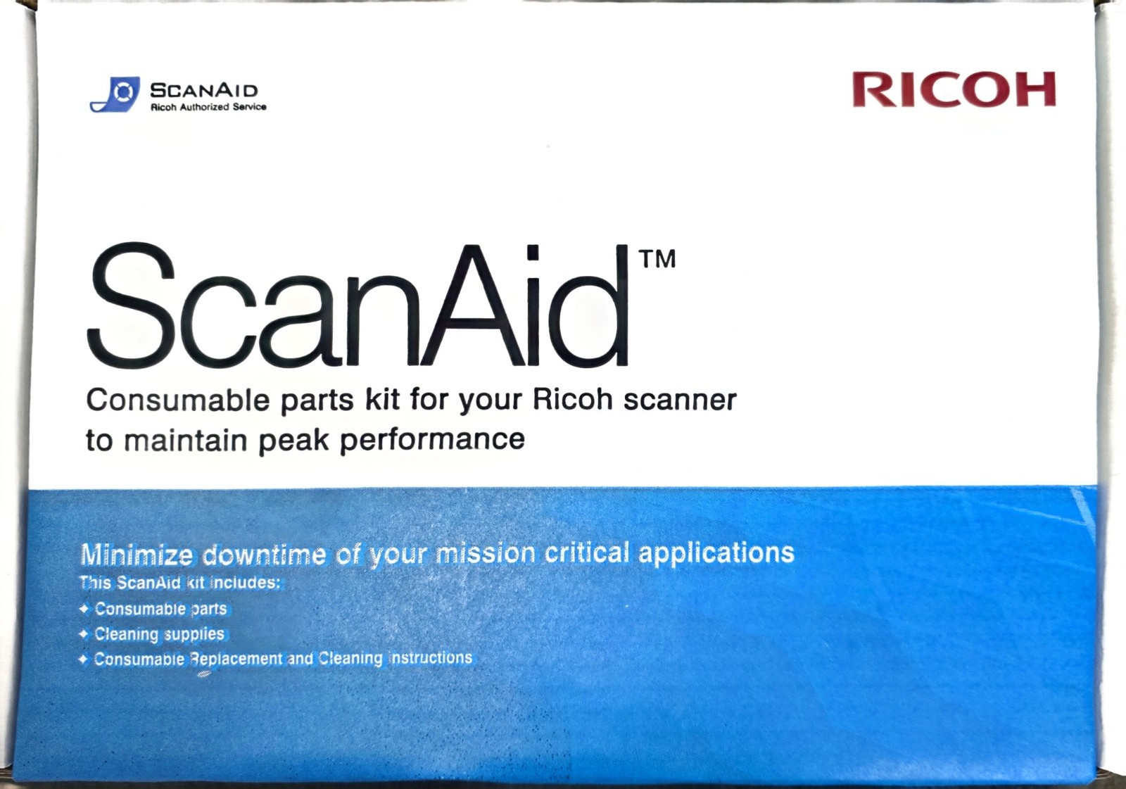 Ricoh SCANAID CLEAN + CONS KIT FI-7XX0 Family/FI - 7300NX  CG01000-280401