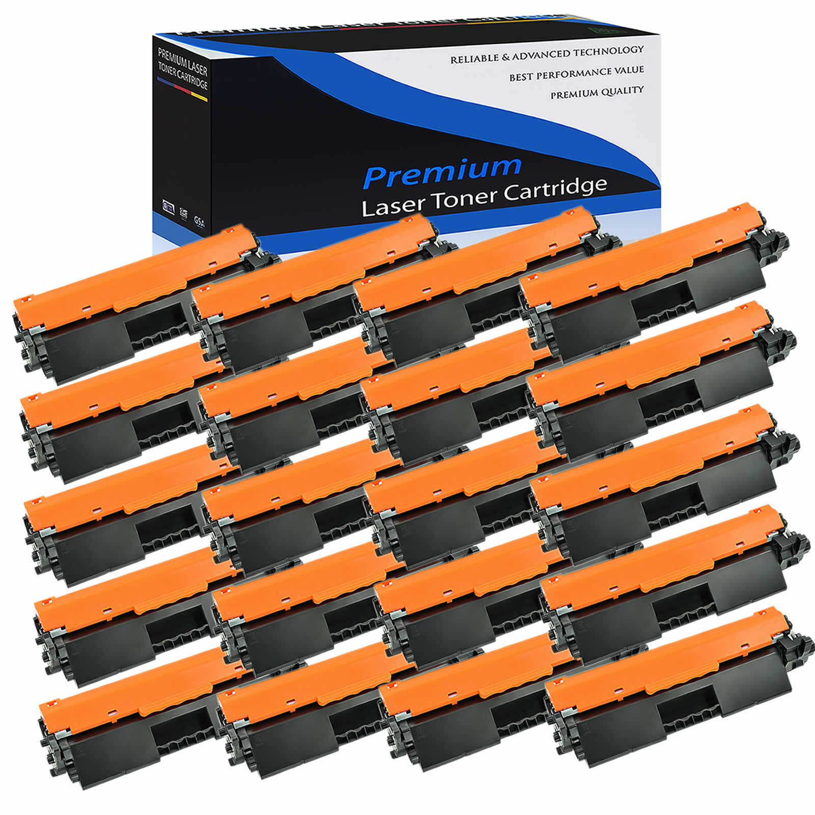 20PK CRG051 CRG-051 Toner Cartridge for Canon 051 ImageCLASS LBP162dw MF267dw