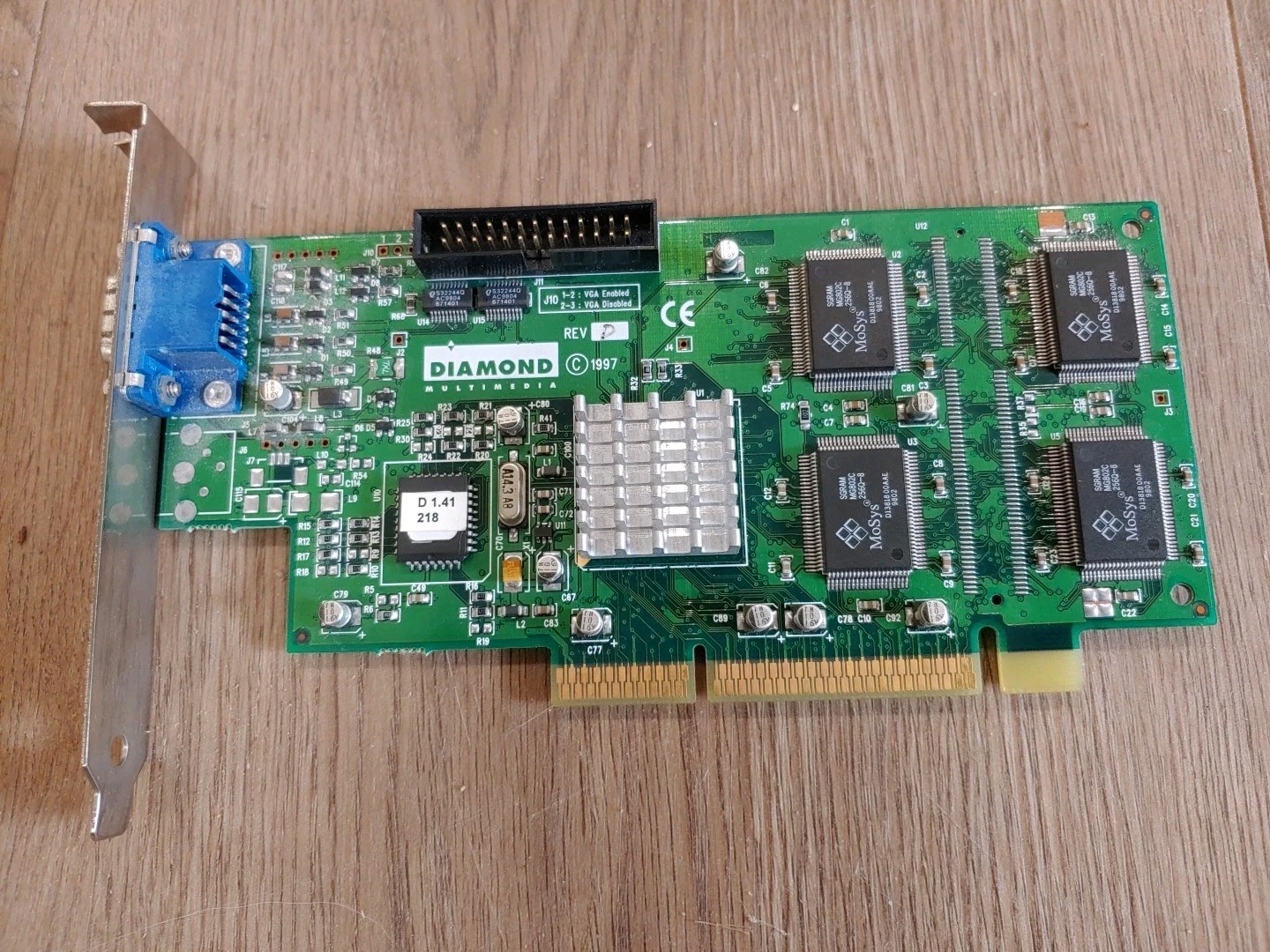 Diamond Multimedia FIRE PRO AGP ATX T3W6 FAB 22130019-006 P/N 23130029-402