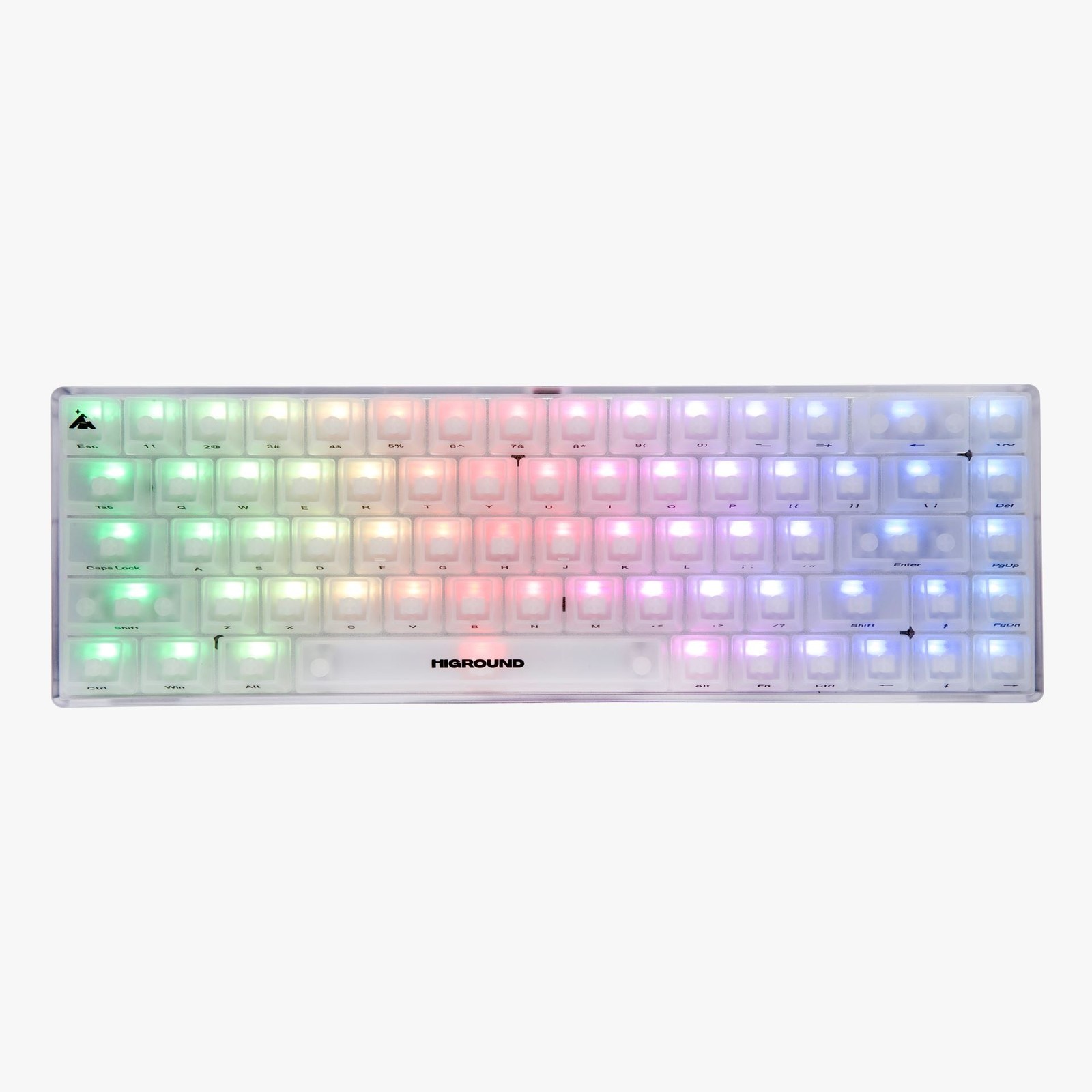HIGROUND BASECAMP 65 KEYBOARD - OPAL (WHITE FLAME SWITCH) - OPAL