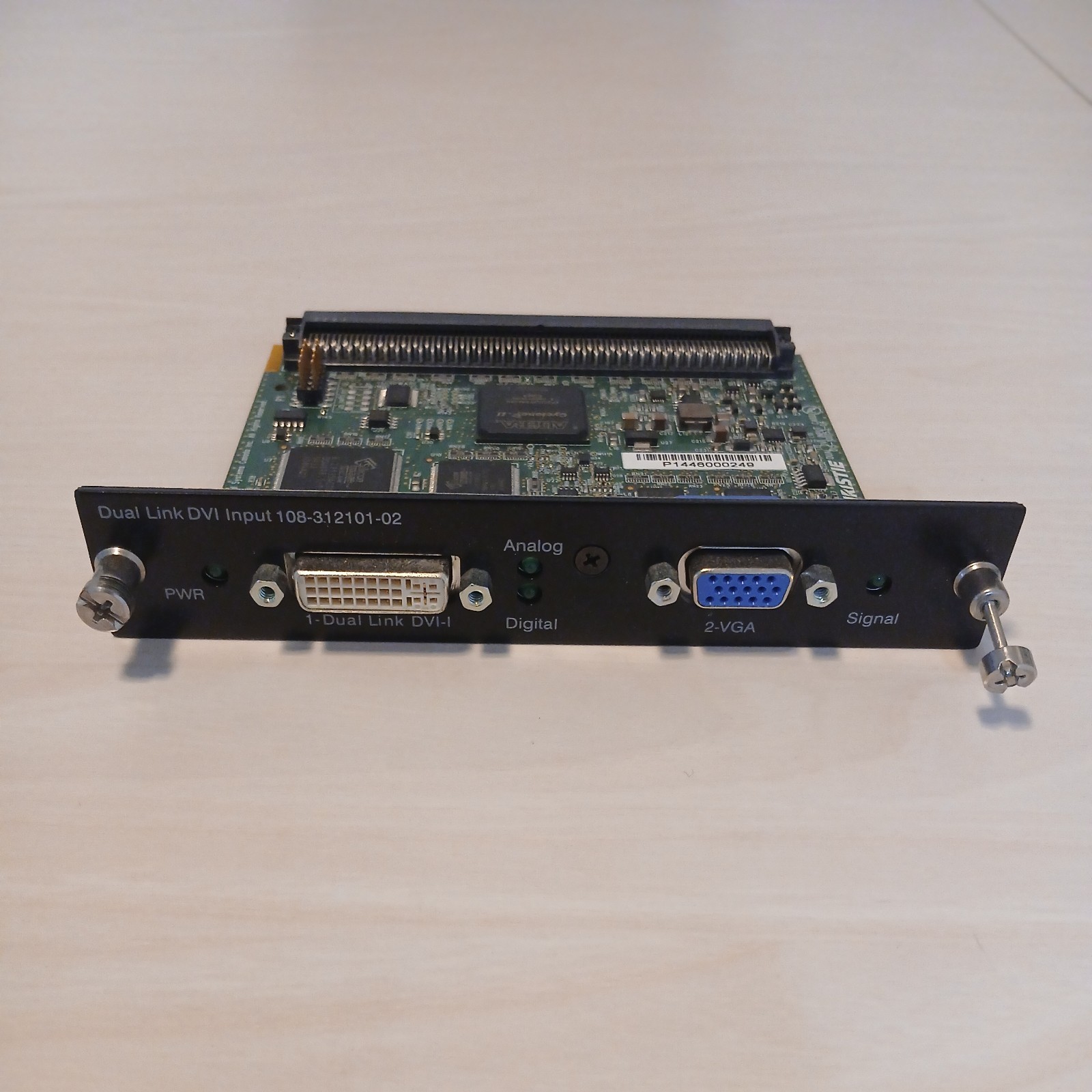 Christie 108-312101-02 Dual Link DVI-I VGA Input Projector Card (015-100153-04)