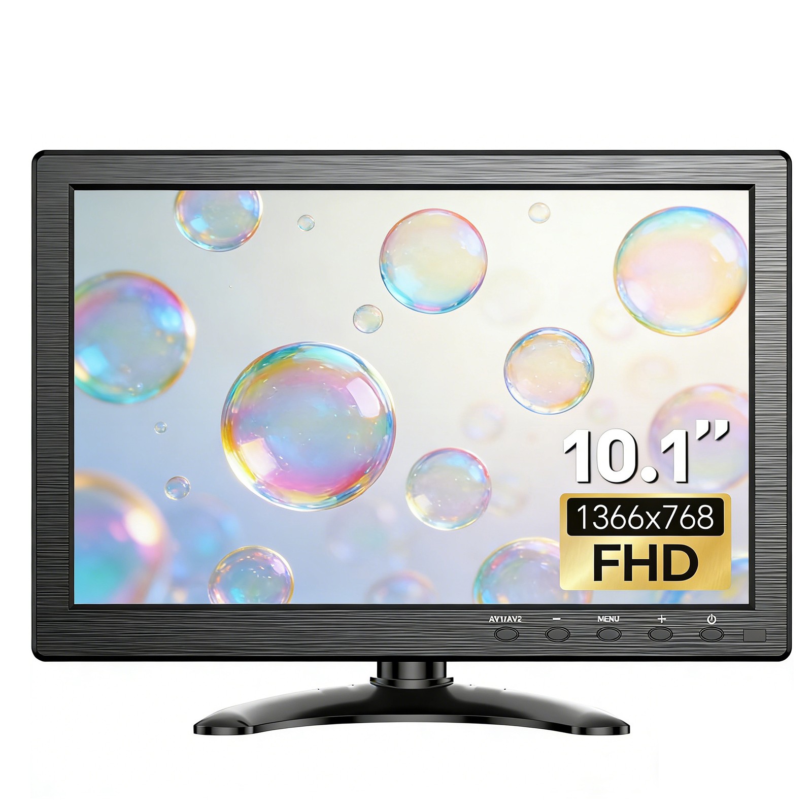 Eyoyo 1366x768 10 inch Computer Monitor HDMI VGA AV USB BNC for Security Monitor