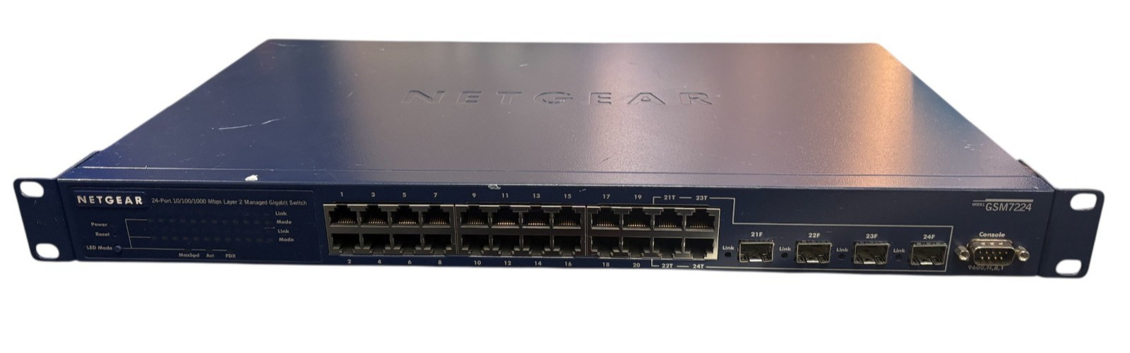 Netgear GSM7224 ProSafe 24-Port Gigabit Layer 2 Managed Switch