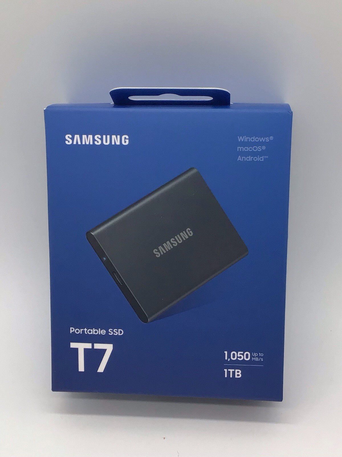 Samsung Portable SSD T7 1TB Model: MU-PC1T0T-NEW