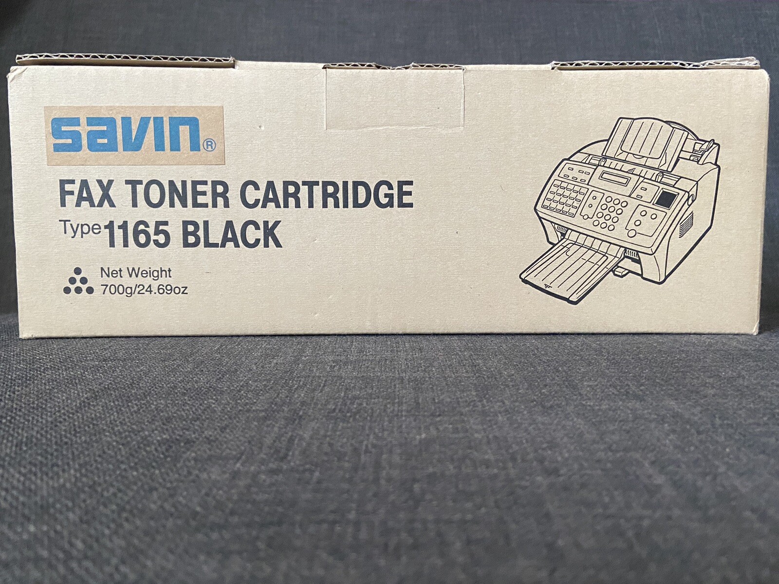 Ricoh Savin Lanier Genuine Fax Toner 1165 Black