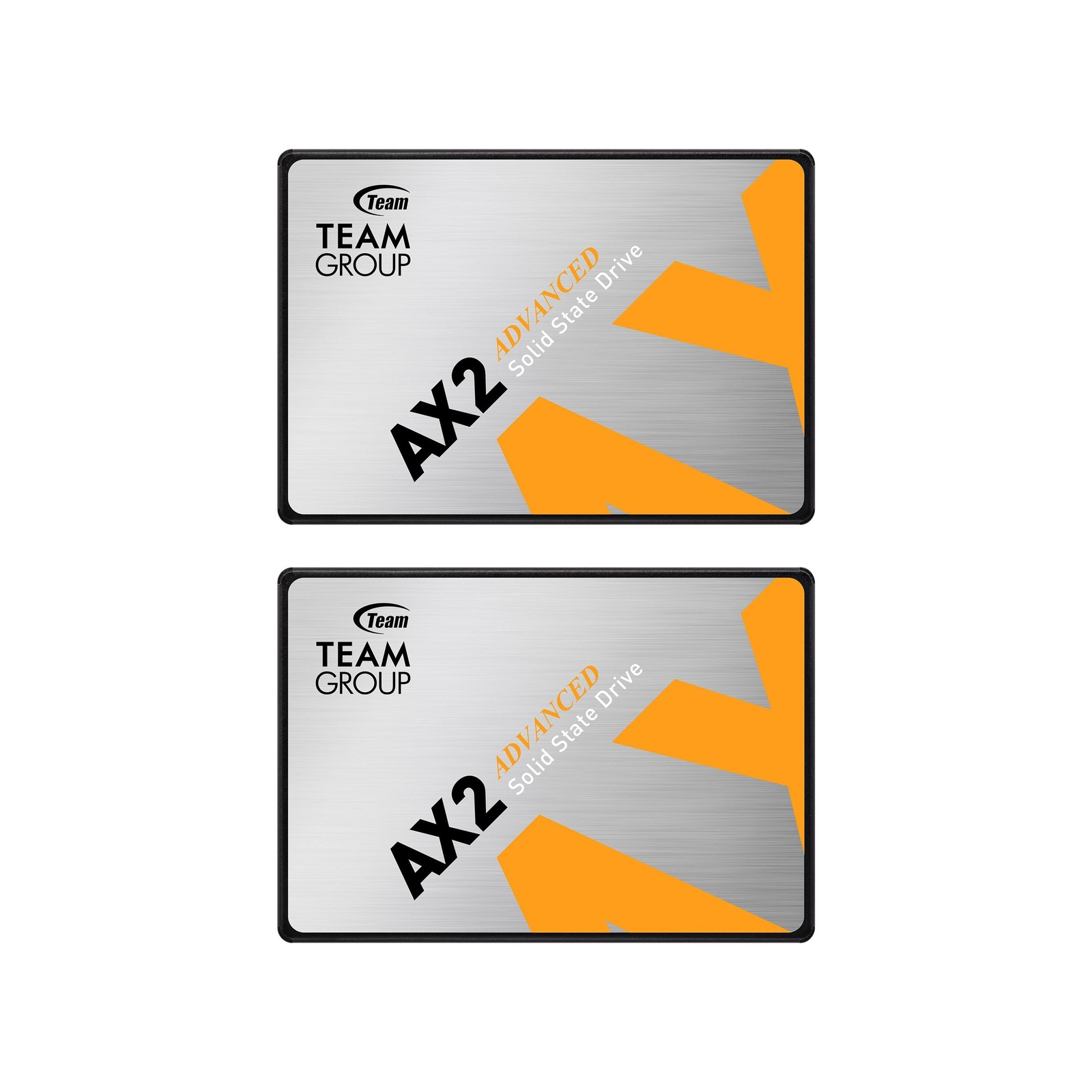 TEAMGROUP AX2 512GB 2 Pack 3D NAND TLC 2.5 Inch SATA III Internal Solid State...