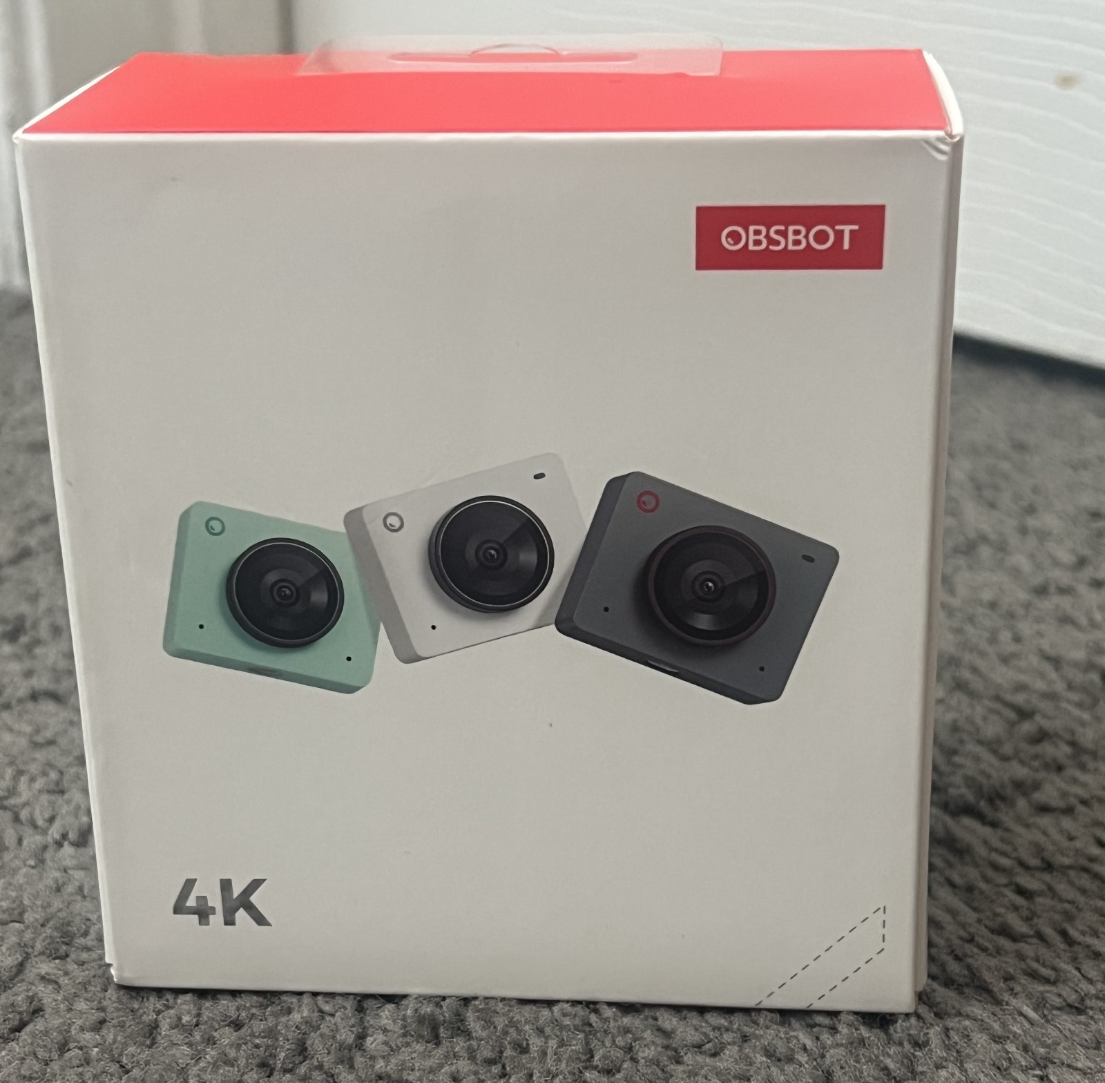 OBSBOT Meet 2 4K AI Powered Webcam Space Grey (OWB-2311-CE) Brand New