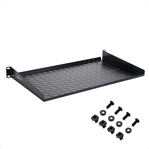 Cable Matters 1U Server Rack Shelf 19" Frame 55lbs