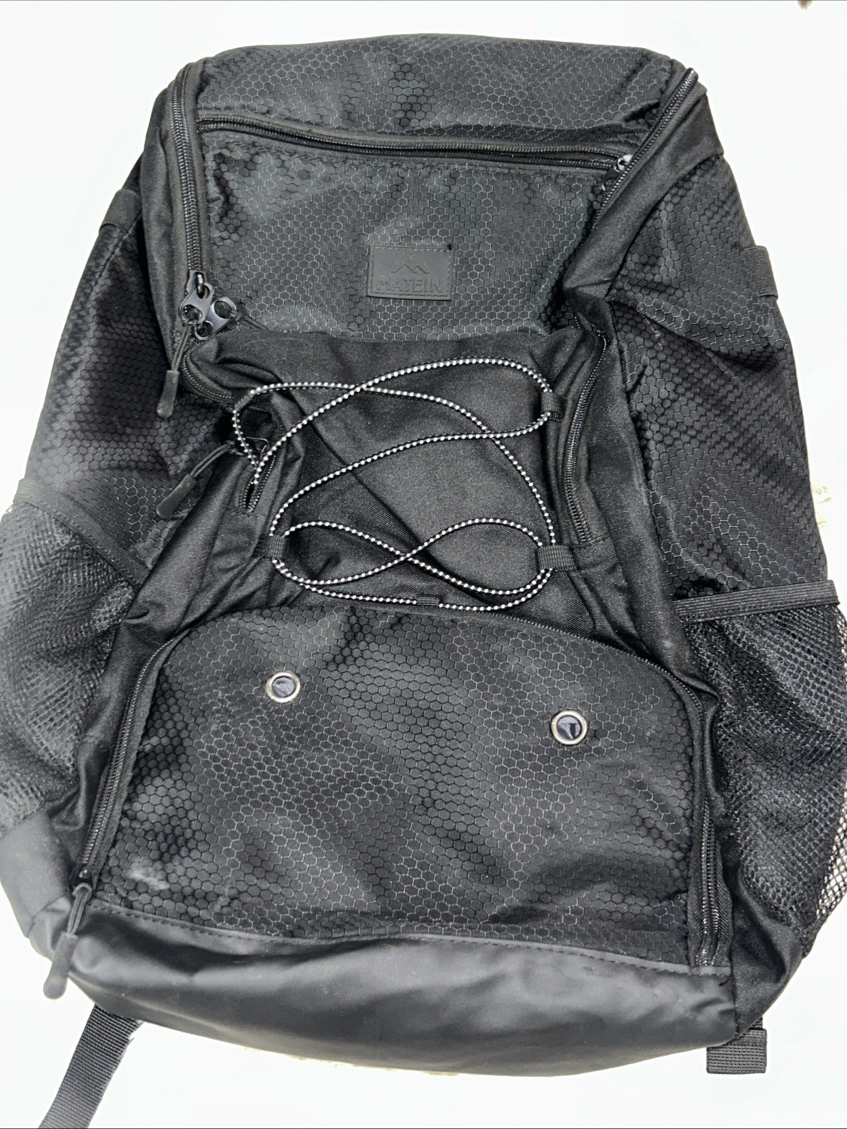 MATEIN Black Travel Laptop Back to School / Carry On Backpack