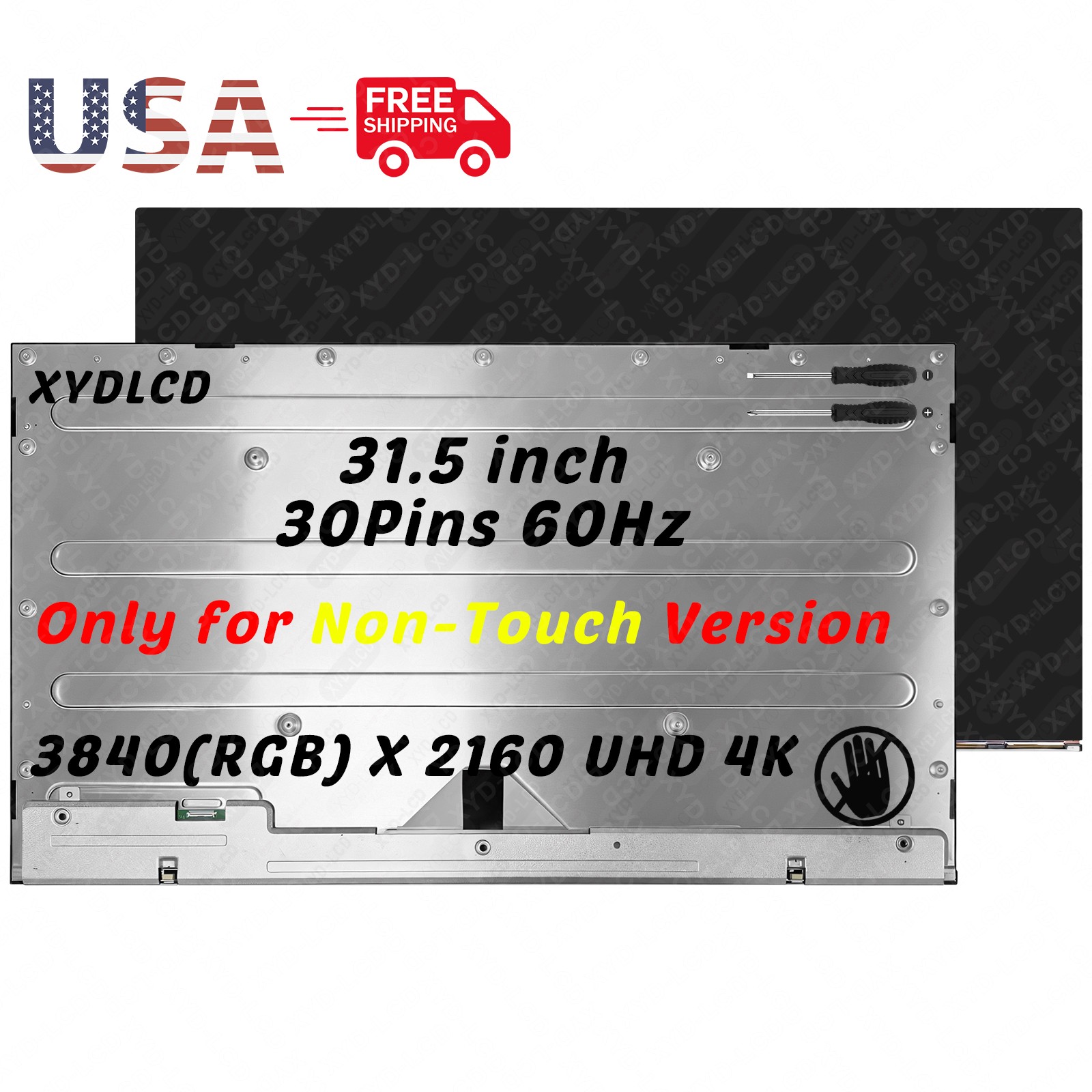 for HP Pavilion 32-B0254 32-B0300NG AIO LCD Non-Touch Screen Replacement 4K A++