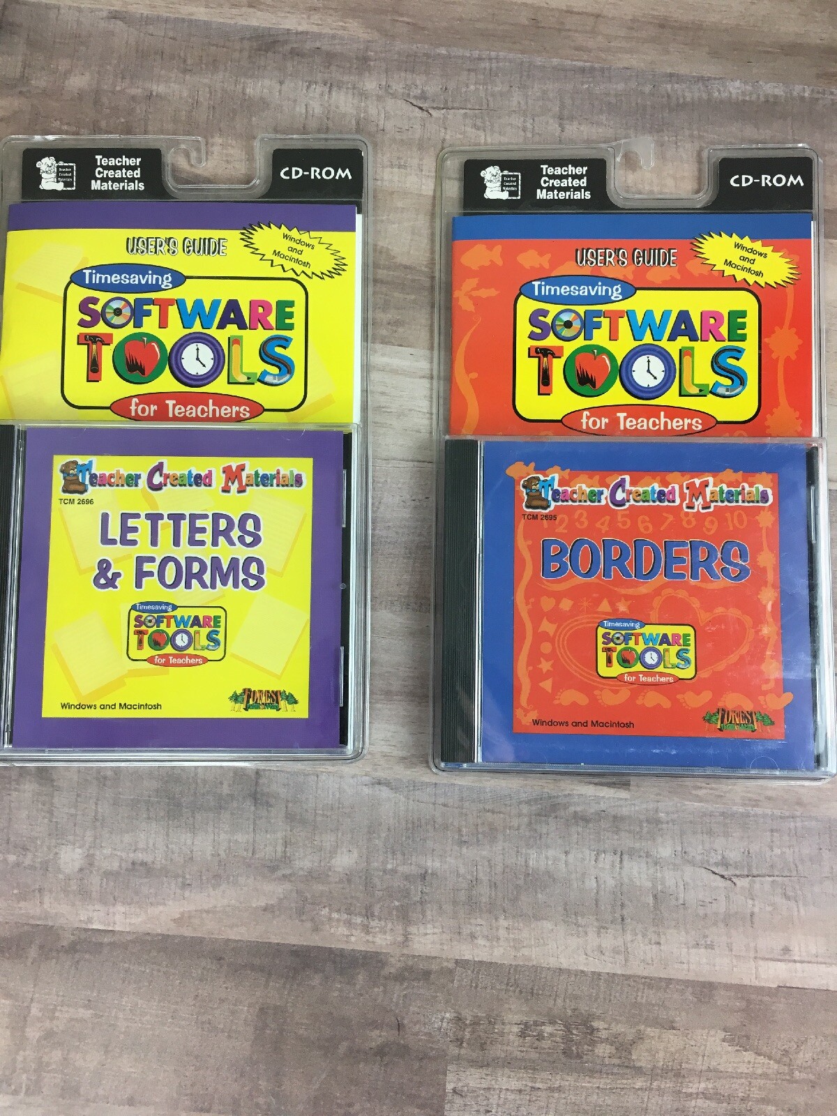 Teacher Created Materials Software Tools For Teachers Letters&Forms+BordersCDROM