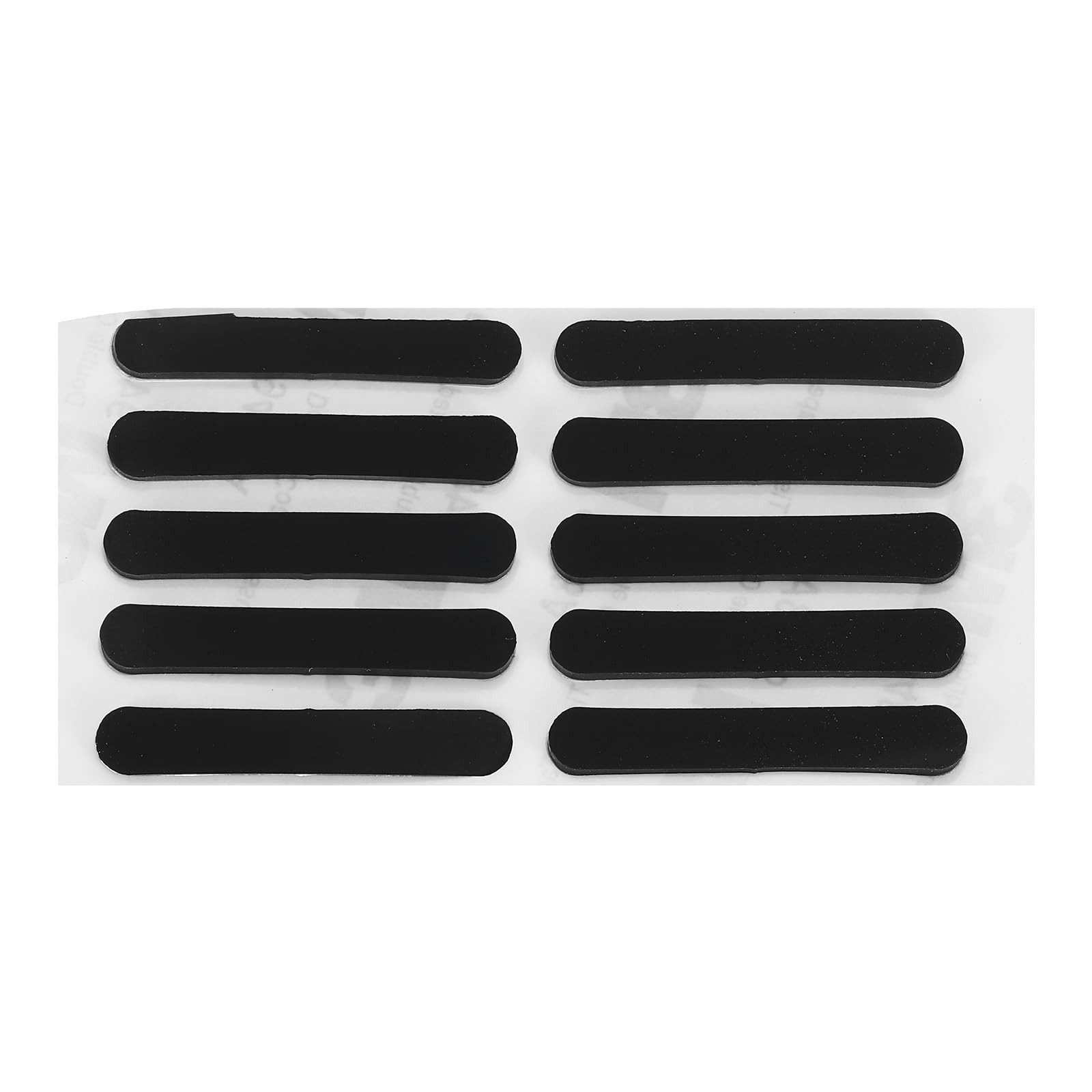 Patikil 1.3 inch 32mm Laptop Rubber Feet 10 Pack Size 32 x 5 x 1.5mm 1.3x0.2x0.1